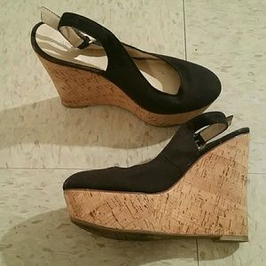 Nine west wedge heels